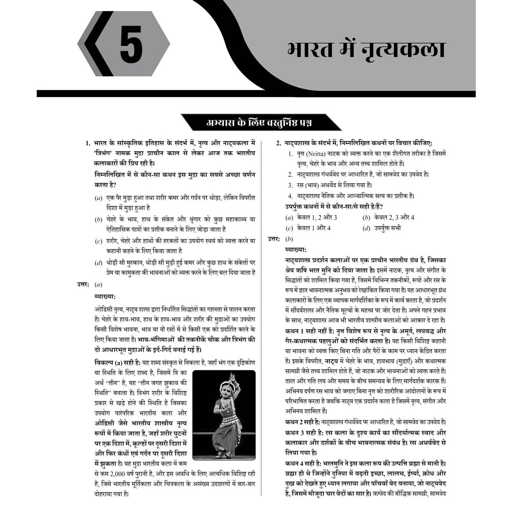 PW UPSC Mission Prelims Art and Culture Question Bank Chapterwise Topicwise  (Hindi Edition) | 200+ Handpicked Questions & Important Topics Covered with Detailed Explanation
