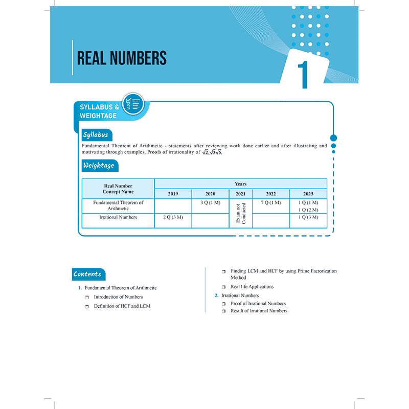 CBSE Class 10th Mathematics Question & Concept Bank Chapterwise & Topicwise Exam 2023 - 2024 | Previous year paper covered