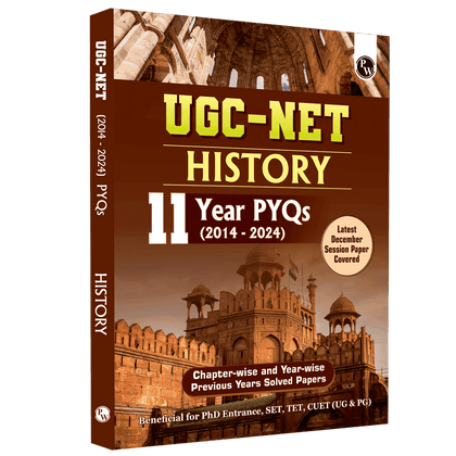 PW UGC-NET History PYQ 11 Years (2014-2024)|Latest December Session Paper Covered|Chapterwise and Yearwise Previous Year Solved Papers For Phd Entrance, SET, GATE, CUET UG & PG