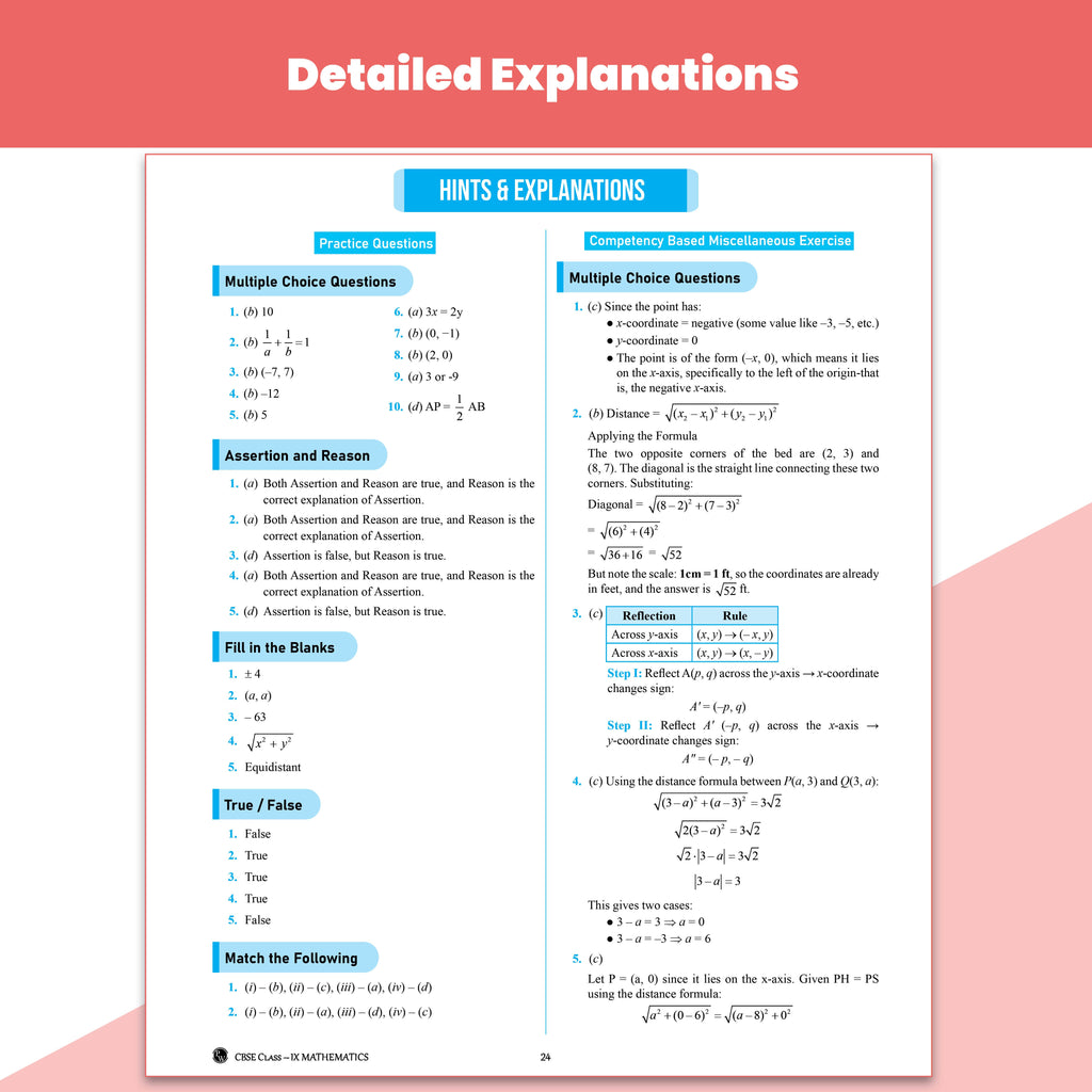 PW CBSE Class 9 Maths Ganita Manjari-1 New NCERT 2026-27 Question and Concept Bank with NCERT Textbook Solutions and Competency Based Questions By Ritik Sir
