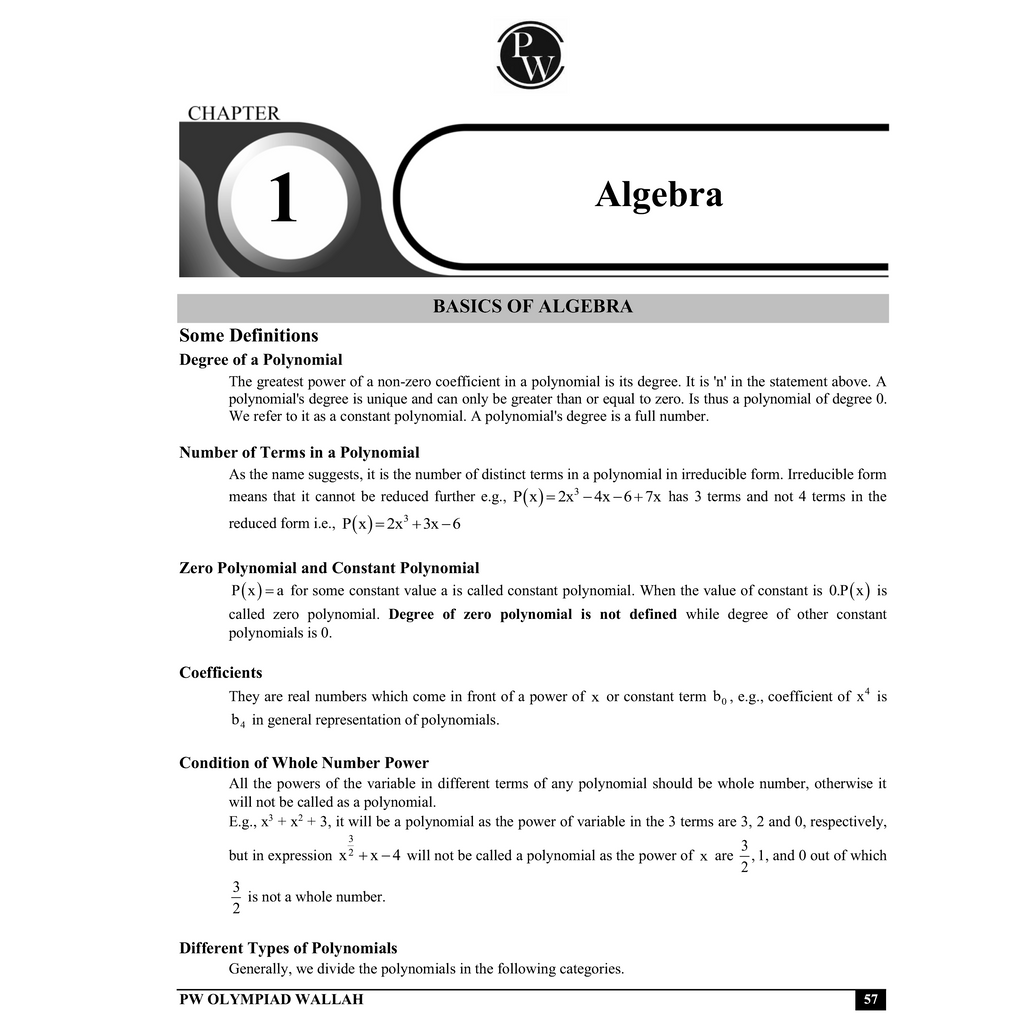 PW Olympiad Wallah Classes 8-10 The Maths Olympiad Launchpad by Rishi Joshi Sir and Vivek Bansal Sir | Ideal For SASMO, NMTC, Maths Kangaroo, AMC, IOQM Foundation Exams | With Latest PYQs