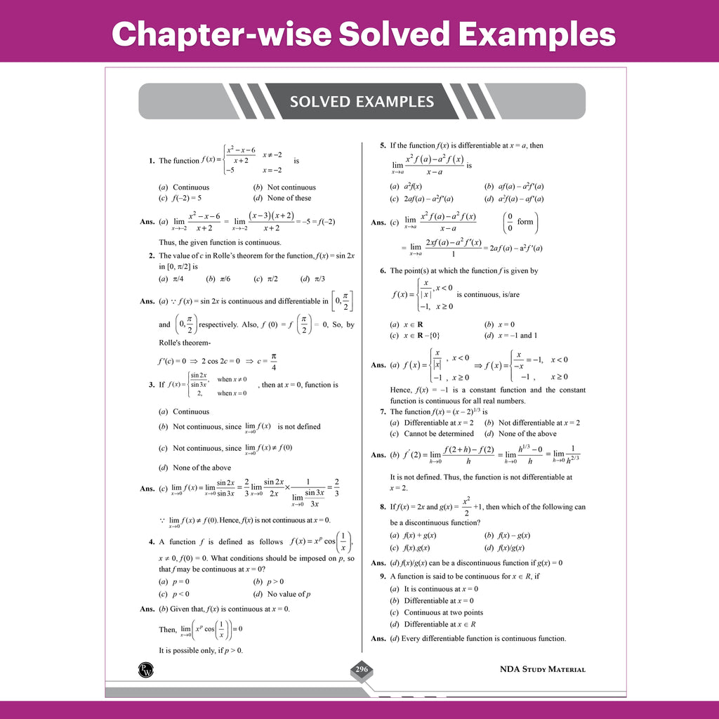 Shaurya NDA Book 2027 – NDA/NA Mathematics | Latest 2026 Solved Paper | Chapterwise Theory, Solved Examples, Practice Exercises | For National Defence Academy & Naval Academy