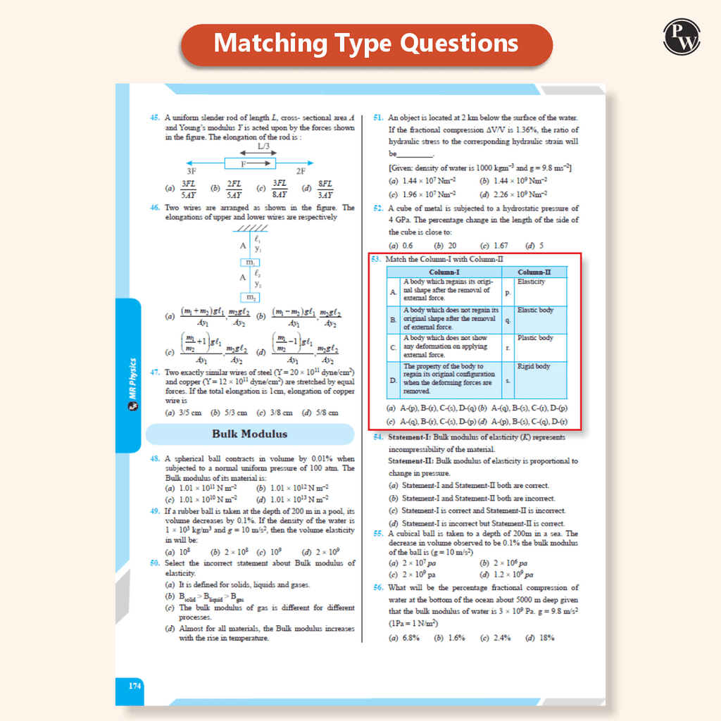 MR Physics Questions Solving Med Easy | Chapterwise and Topicwise 6000+ Practice Questions with Answer Keys | Complete Class 11 & 12 Syllabus For NEET and JEE