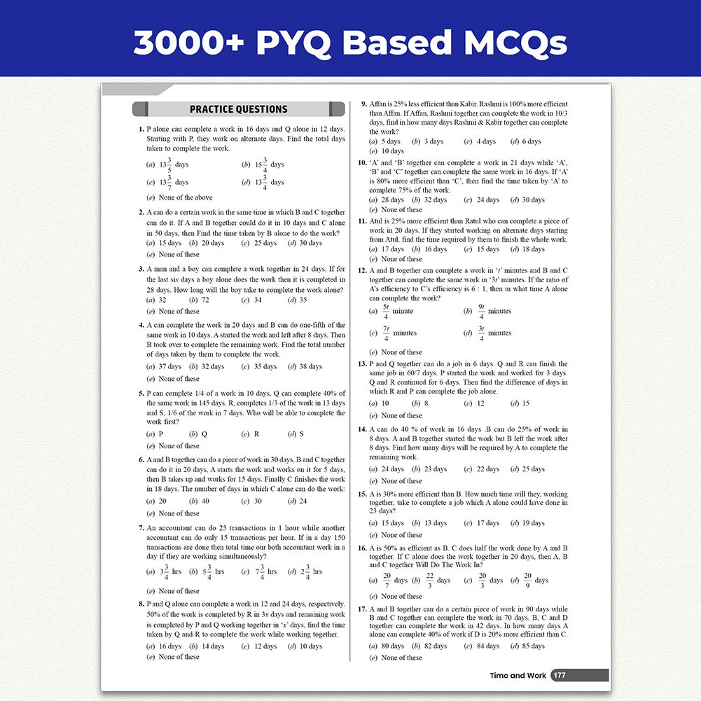 Banking Game Changer Quantitative Aptitude Prepnotes & 3000+ PYQs By Sumit Sir For 2026-27 Exams | Chapterwise Theory with 15 Online CBT Tests | IBPS PO & Clerk, SBI PO & Clerk, RRB PO & Clerk Exams
