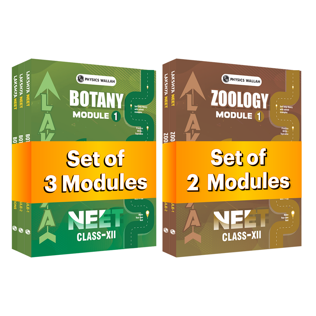 PW Lakshya For NEET Class 12 Biology Modules with Solutions Combo Set of 5 Books (2026 Edition)