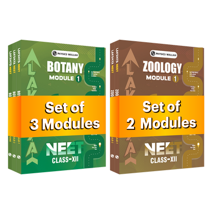 PW Lakshya For NEET Class 12 Biology Modules with Solutions Combo Set of 5 Books (2026 Edition)