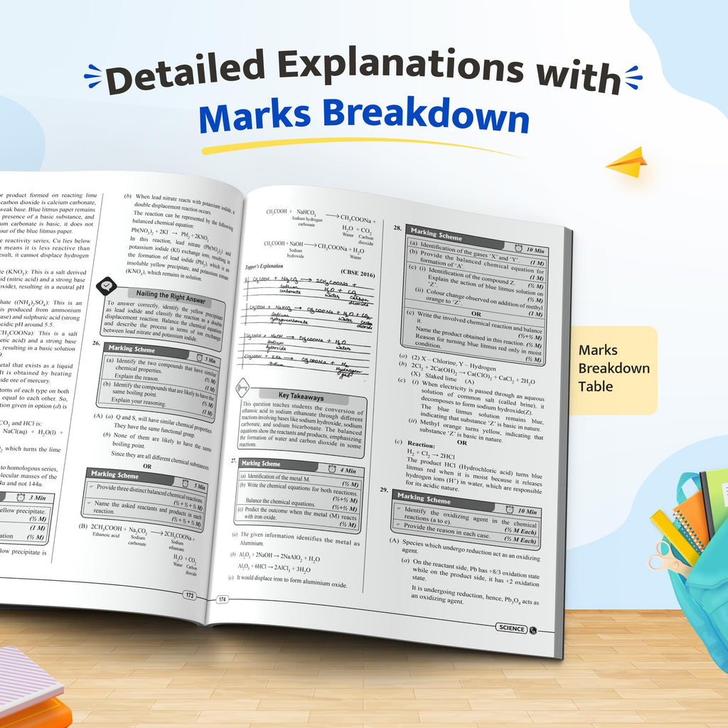 PW CBSE 15 Sample Question Papers Class 10 Science For 2027 Board Exam (New Pattern) | CBSE Like Question Booklet and Answer Sheets, Marking Stickers, Mind Maps, Most Probable Questions