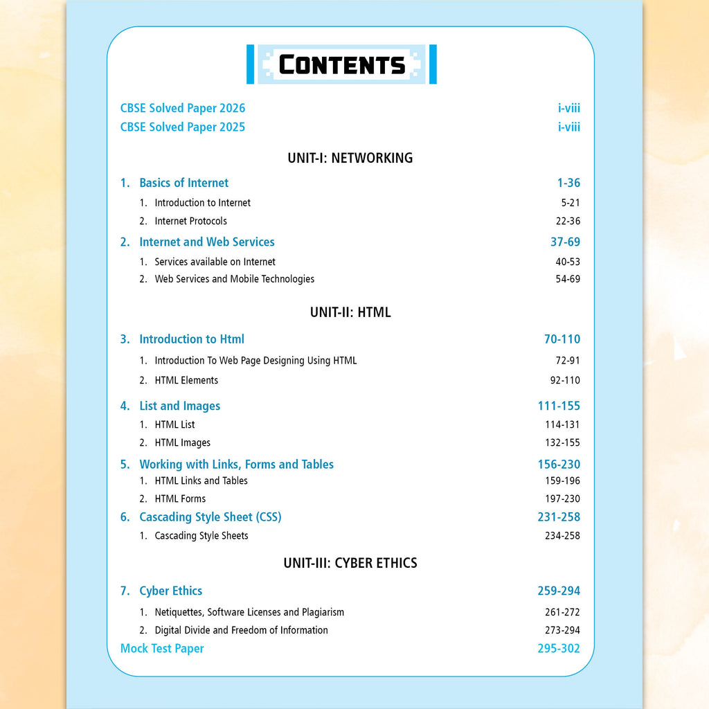PW CBSE Question & Concept Bank Class 10 Computer Application 2027 Chapterwise & Topicwise By Prateik Sharma | NCERT Important Questions Concept Maps PYQs Mock Test 50% Competency Based Questions