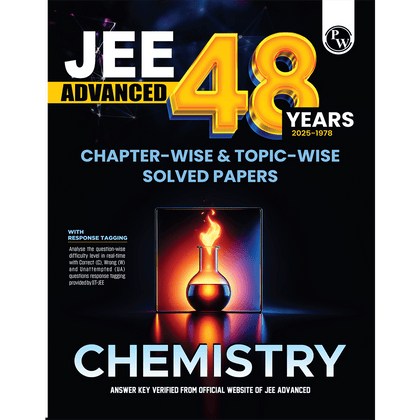 48 Years JEE Advanced Chemistry Chapterwise & Topicwise Solved Papers (1978-2025) | PYQ with Detailed Solutions | Previous Year Questions for IIT JEE Advanced Exam