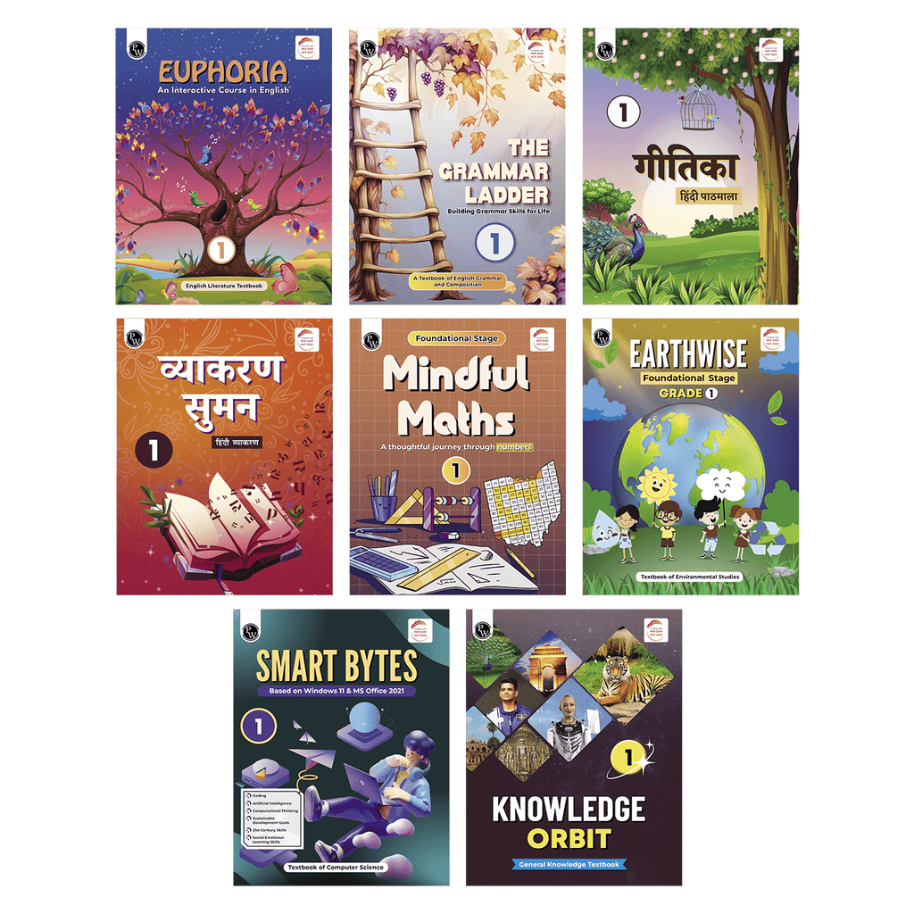 Grade 1 Complete Learning Set of 8 Books