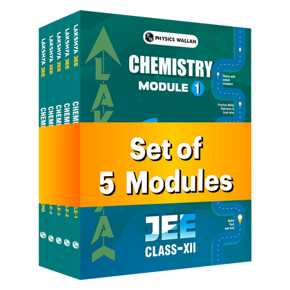PW Lakshya For JEE Main & Advanced Class 12 Chemistry Modules with Solutions Combo Set of 5 Books (2026 Edition)