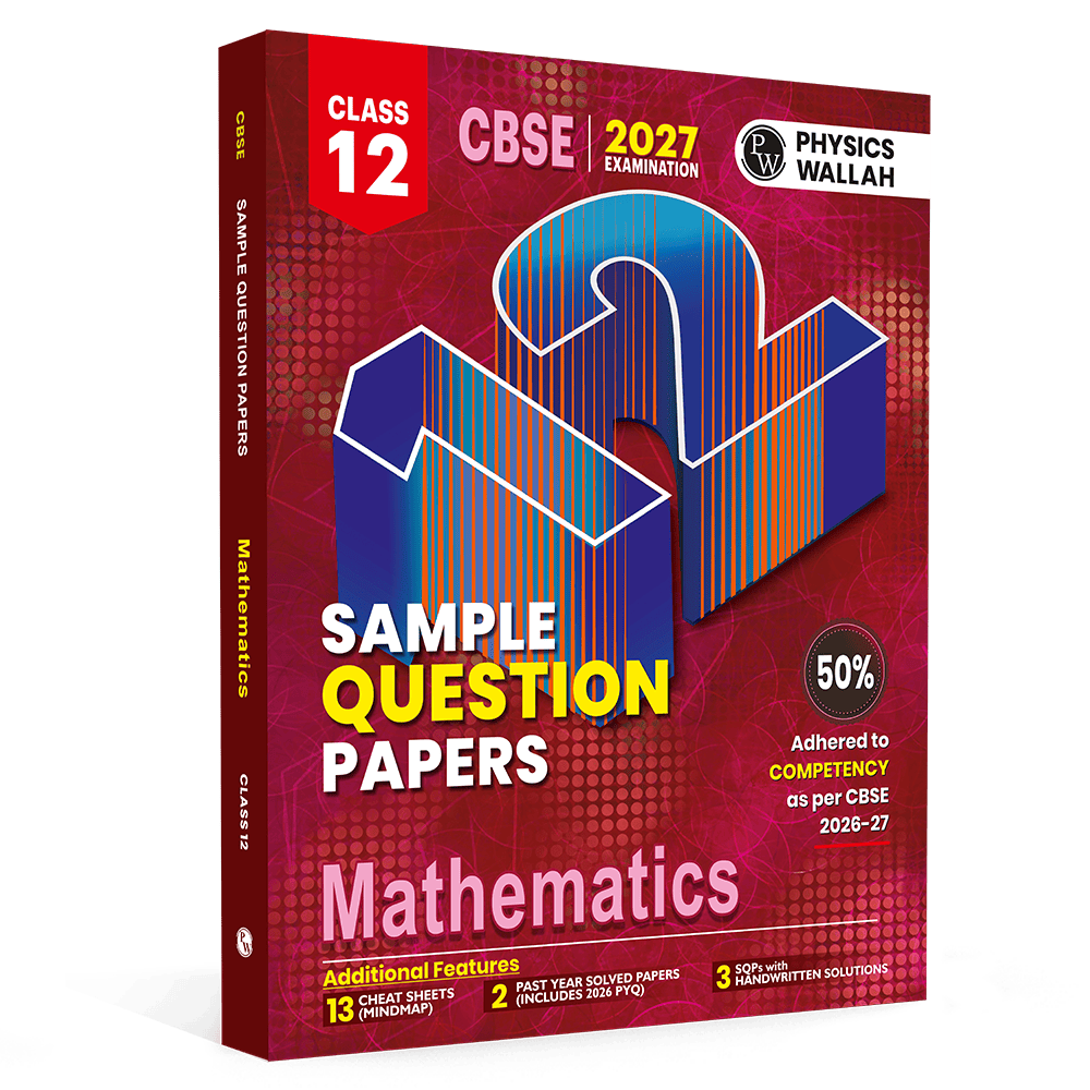 CBSE 12 Sample Question Papers Class 12 Maths For 2027 Board Exam (New Pattern) | 2026 Solved Paper, Chapterwise Mind Maps, Stepwise Marking