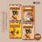 400 Pages A4 Notebook | Single Line Ruled set of 4 | Ruled Notebook for School, College & Office Use | Smooth Paper | Durable Cover