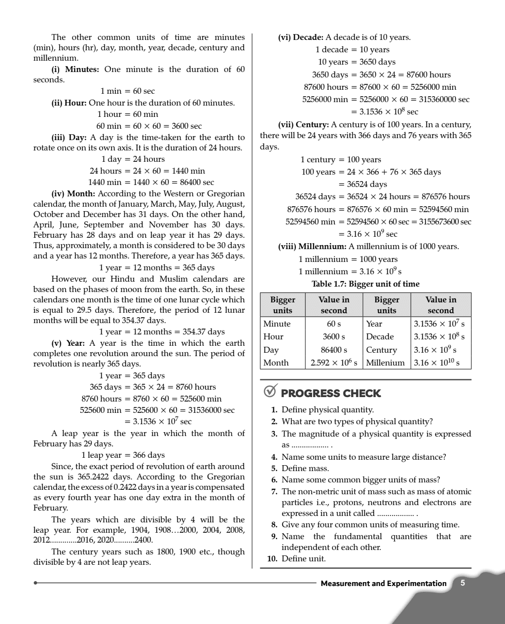ICSE Class 9 Physics as Per Latest NEP For Exam 2024-25