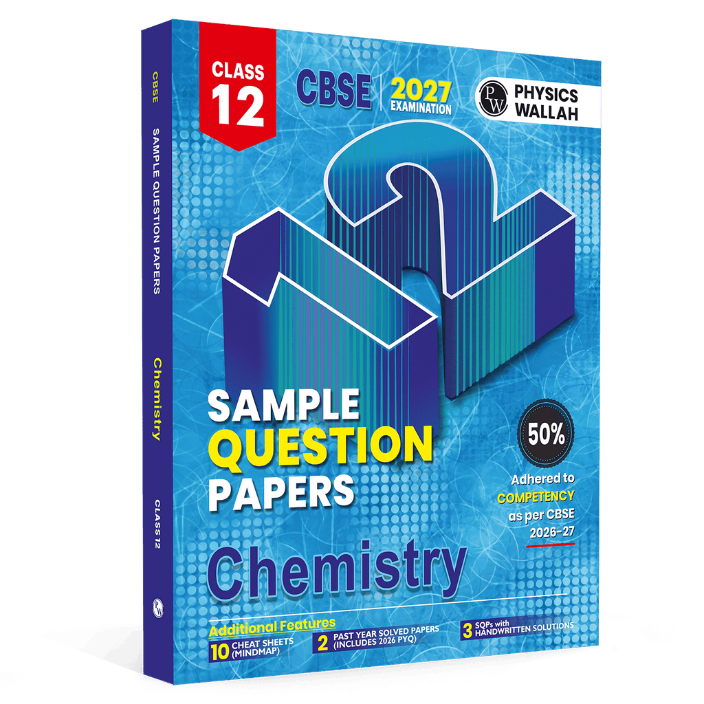 CBSE 12 Sample Question Papers Class 12 Chemistry For 2027 Board Exam (New Pattern) | 2026 Solved Paper, Chapterwise Mind Maps, Stepwise Marking