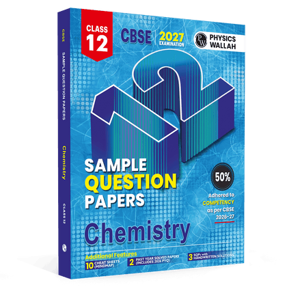 CBSE 12 Sample Question Papers Class 12 Chemistry For 2027 Board Exam (New Pattern) | 2026 Solved Paper, Chapterwise Mind Maps, Stepwise Marking