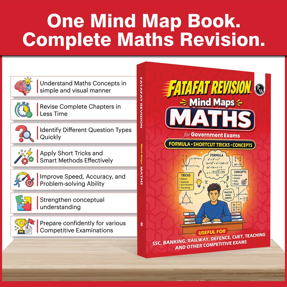 Fatafat Revision Mind Maps For Maths | Formula, Shortcut Tricks, Concepts | For SSC, Banking, Railway, Defence, CUET, Teaching and other Competitive Exams English Edition