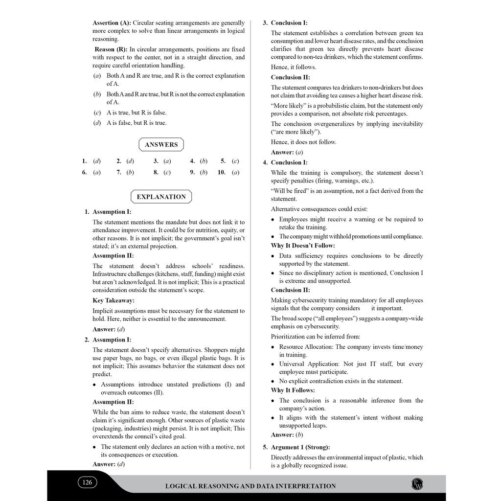 IPMAT Logical Reasoning and Data Interpretation | Topicwise Coverage | Chapterwise PYQs | 900+ Questions | 5 Sectional Tests & 5 Full Mock Tests For IPMAT & JIPMAT