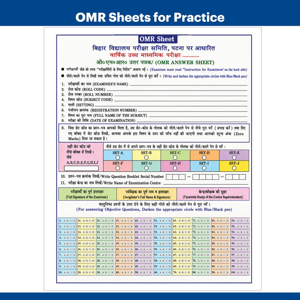 Bihar Board Class 12 JEET Guess Papers & Question Bank Physics, Chemistry, Biology Combo Set of 3 Books For 2026-27 Exam | Chapterwise Mind Maps & PYQs, Model Papers with OMR Sheet