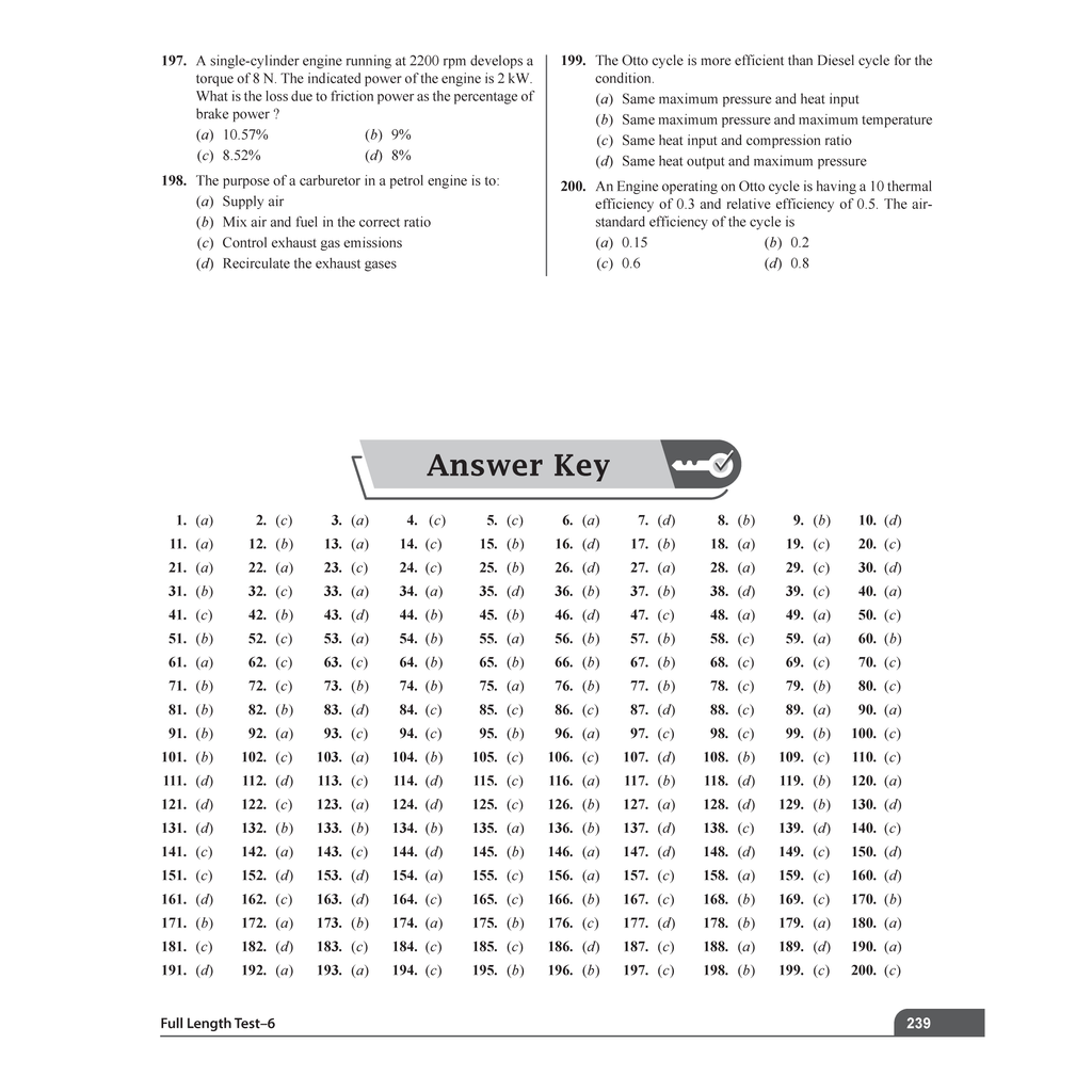 SSC JE Mechanical Engineering (Paper I) 18+ Mock Tests & Full Length Tests for Each Subject | 2000+ Practice Questions with Detailed Explanation