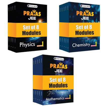 Batch Infinity Prayas For JEE Main & Advanced Droppers Physics, Chemistry and Mathematics Modules with Solutions Combo Set of 24 Books (2025 Edition)