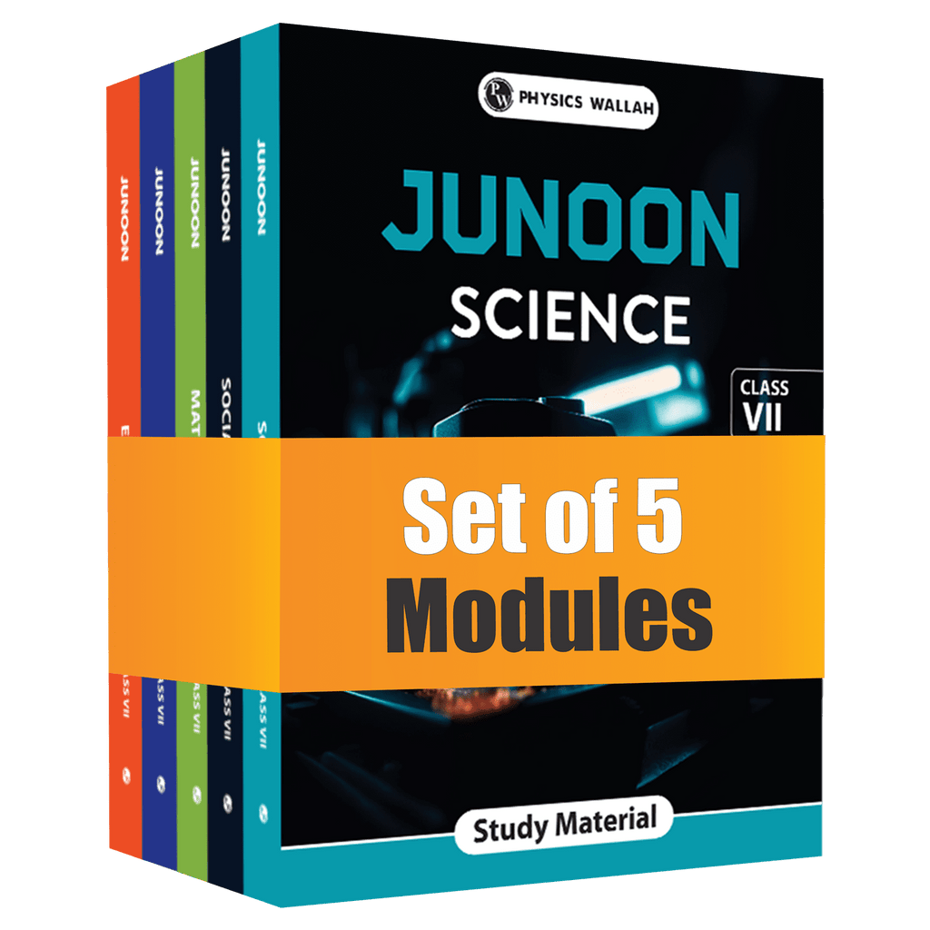 Batch Infinity Junoon For Class 7 Science, Mathematics, Social Science, English, MAT Combo Set of 5 Books (2025 Edition)