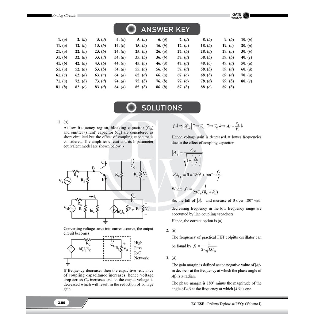 UPSC ESE 2027 Topicwise Previous Years Solved Questions Electronics & Telecommunication Engineering Preliminary Examination Volume 1 & 2 and General Studies & Engineering Aptitude Combo Set of 3 Books