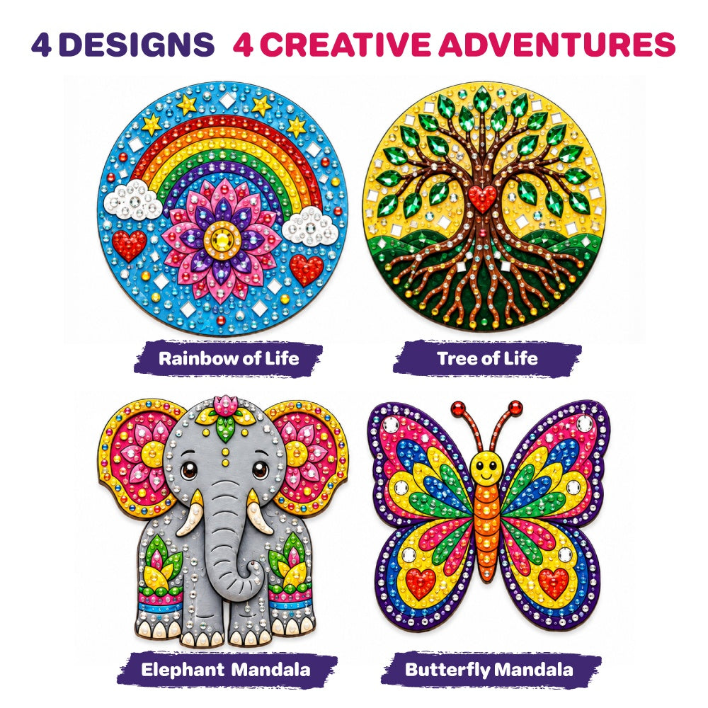 DIY Mandala Art Kit, Art & Craft Kit for Girls & Boys