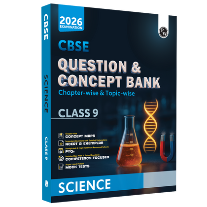 CBSE Question & Concept Bank (QCB) Class 9 Science Chapter-wise and Topic-wise Solved Questions For 2026 Exams with Competency Based Question