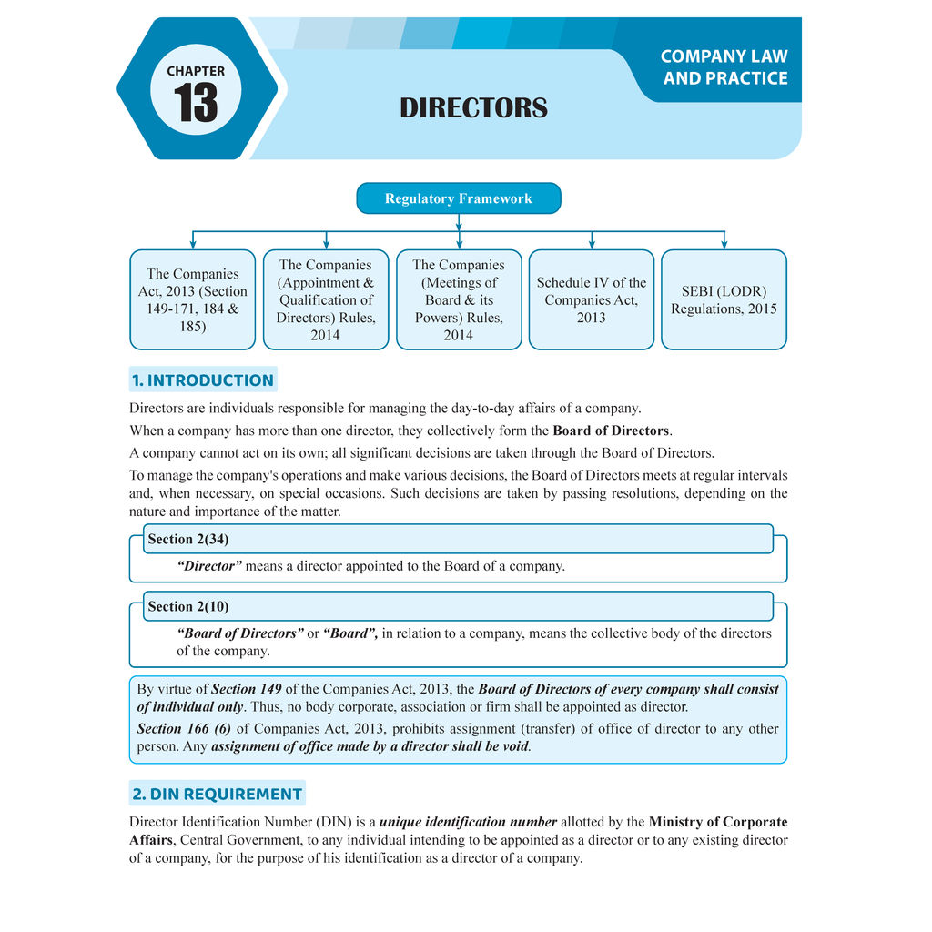 CS Executive Company Law Module-Il Theory Books For 2025 Exams | Comprehensive Curriculum Coverage | Theoretical + Practical Questions