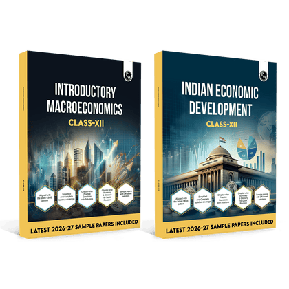 CBSE Class 12 Introductory Macroeconomics & Indian Economics Development Combo Set of 2 Books | As Per Latest CBSE Pattern For 2026-27 Exams