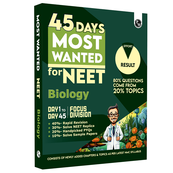 45 Days NEET Most Wanted Biology for NEET UG 2025 Chapter wise Revision Based on 80-20 rule with Sample Papers and Handpicked Past Year Questions