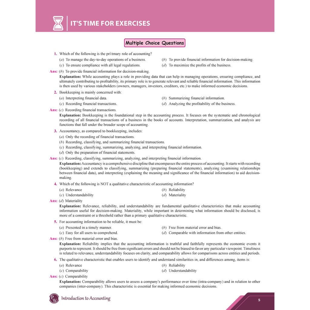 CBSE Question & Concept Bank (QCB) Class 11 Accountancy Chapter-wise and Topic-wise Solved Questions For 2026 Exams with Competency Based Question
