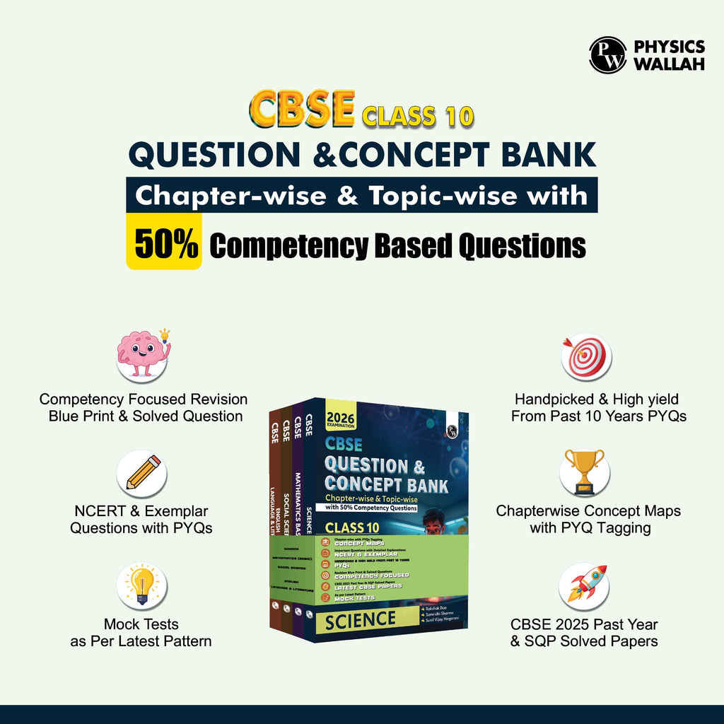 CBSE Question & Concept Bank (QCB) Class 10 Science, Maths (Basic), Social Science and English Combo Set of 4 Books Chapterwise & Topicwise Solved Questions For 2026 Exams