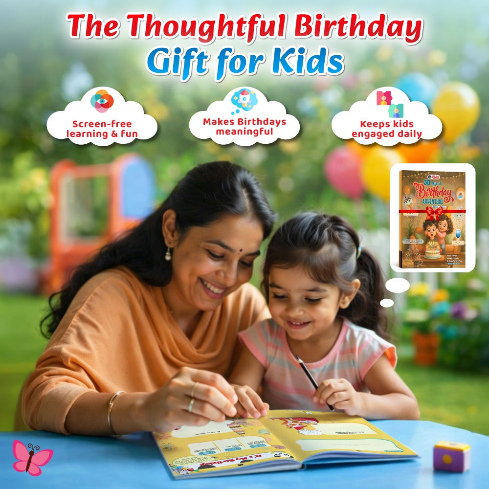 Activity Book, 30 Days of Birthday Adventure