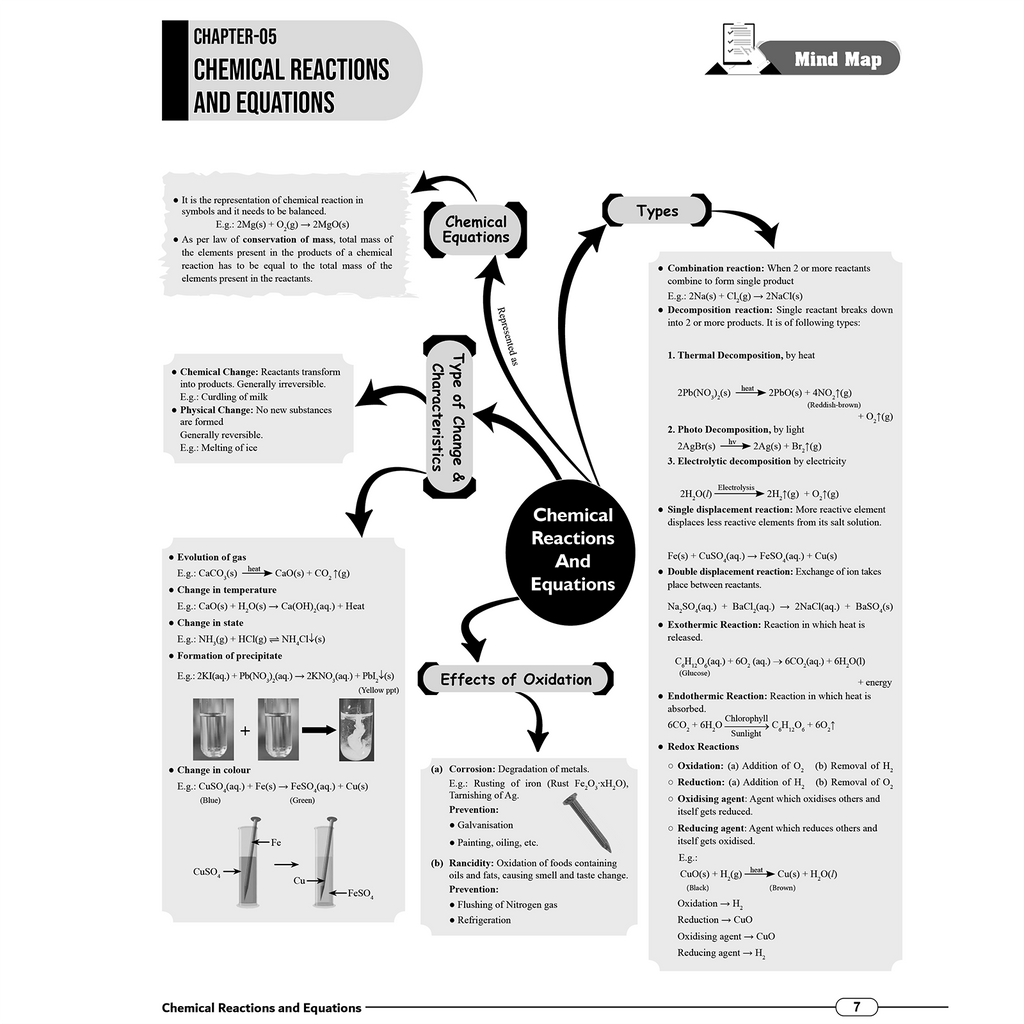 RBSE Wallah Mind Map All In One For Class 10th | Mathematics, Science, SST, Hindi & English | Last Minute Revision Notes