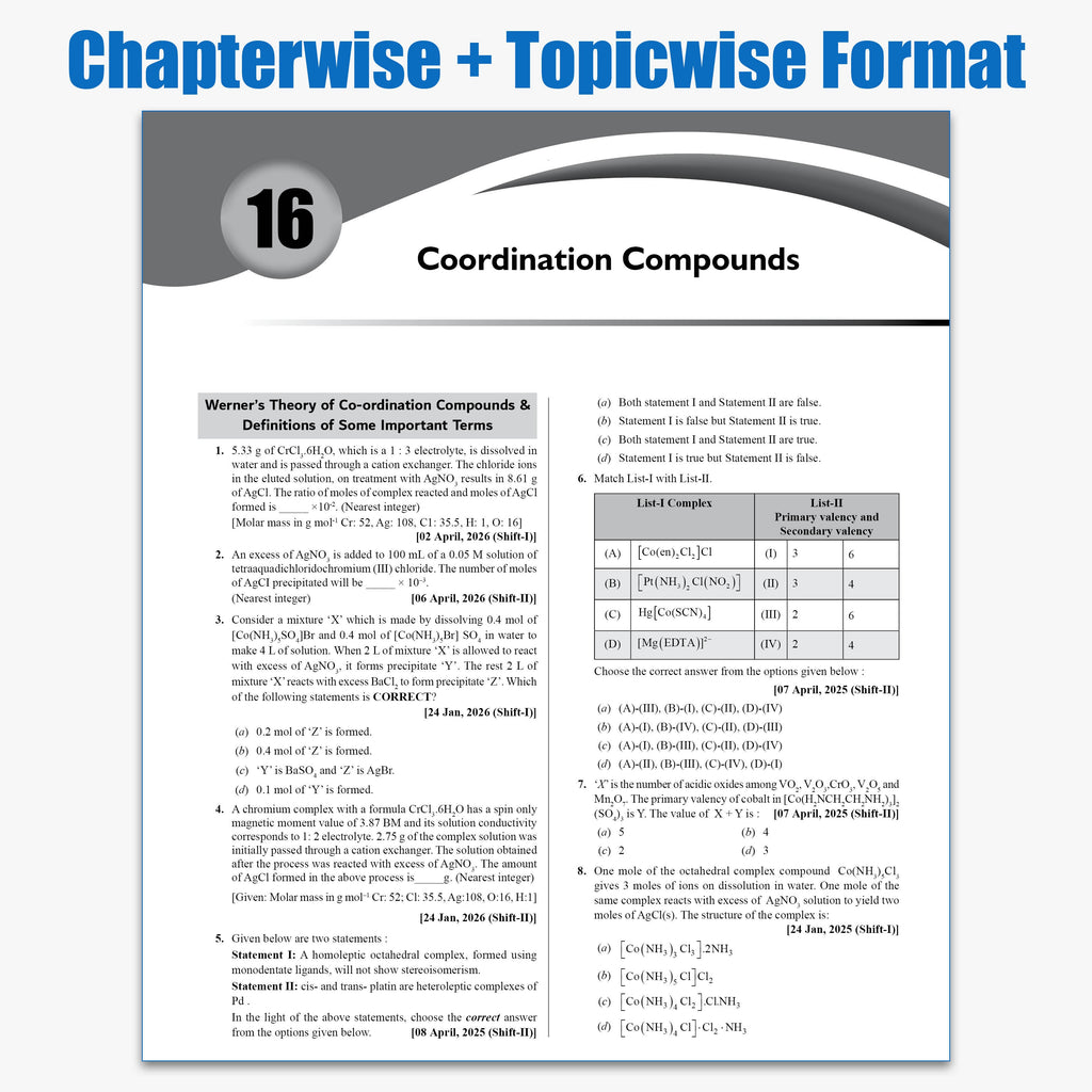 PW JEE Main PYQ 8 Years (2019-2026) Physics, Chemistry, Maths Combo Set of 3 Books | All 162 Sets Previous Years Solved Papers For JEE Main 2027 Exams | Concentrate on Relevance