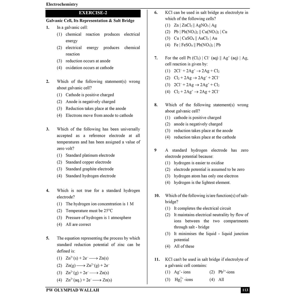 Olympiad Wallah NEET-Olympiad Excellence 12th Chemistry Part 2 For 2026 | For NSEC, NEET, INChO, IChO Exam | Expert Crafted Content | PYQ, Challenging Problems With Detailed Solutions