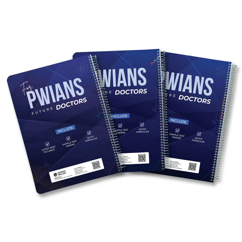 Yakeen smart notebook Set of 3 (Physics, Chemistry and biology)