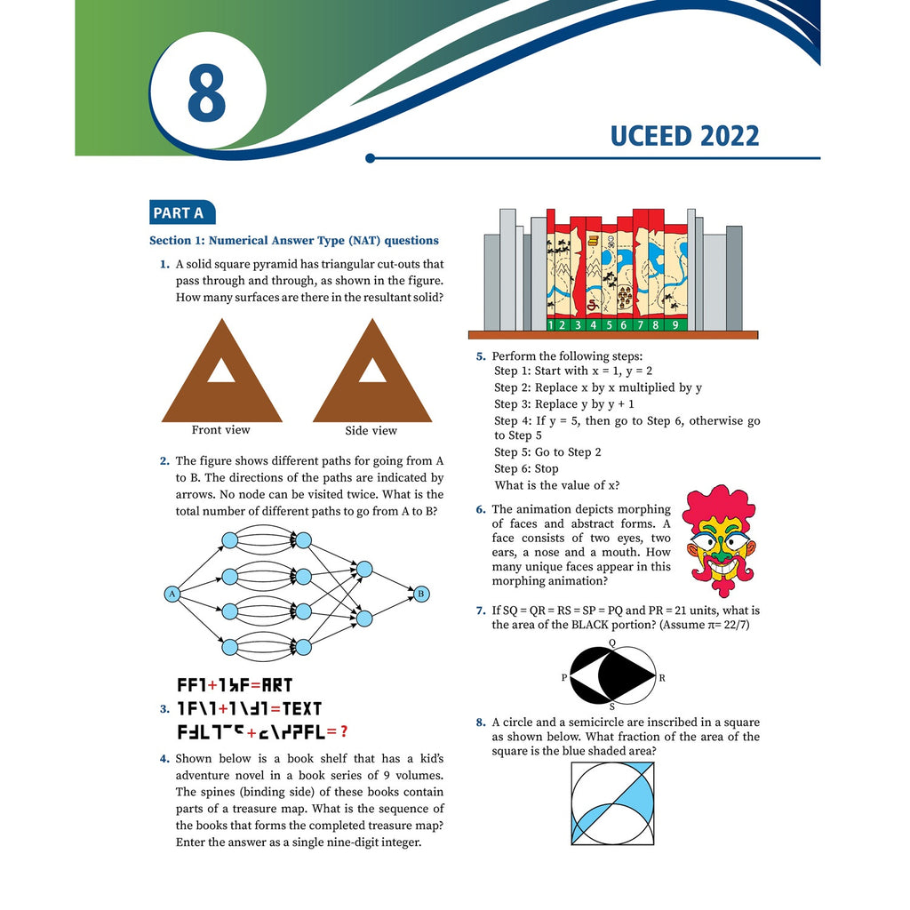 UCEED PYQ BOOK 2026 - 2015 | Latest Syllabus Coverage with Detailed Explanations
