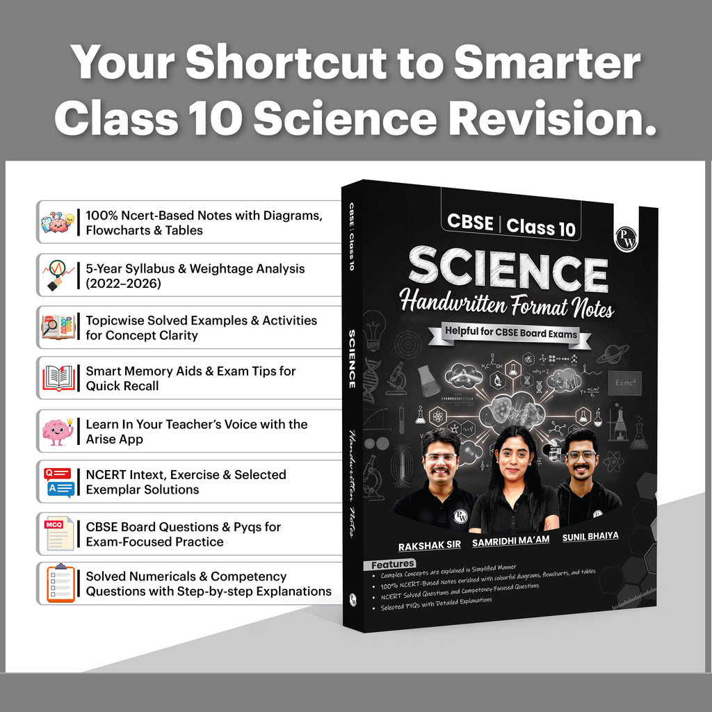 CBSE Class 10 Science Handwritten Notes Format By Rakshak Sir, Samridhi Mam, Sunil Bhaiya For 2026-27 Exam | Colorful NCERT Based Notes for Quick Revision | Flowcharts, Formulas, Diagrams & Tables
