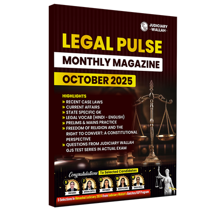 Judiciary Legal Pulse Monthly Magazine October 2025