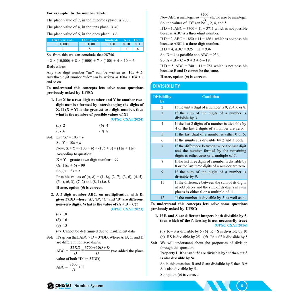 UDAAN (Prelims Wallah Static) CSAT For 2025 Exams