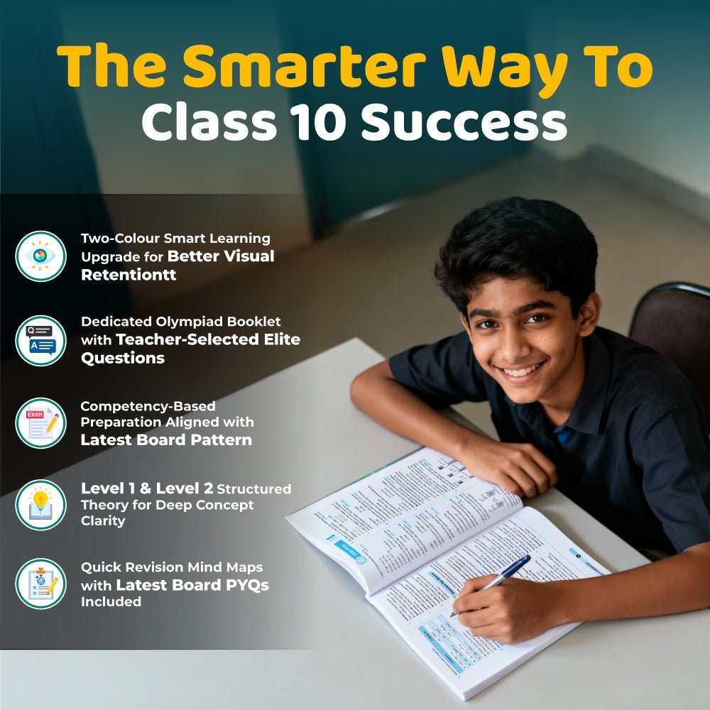 Udaan For Class 10 Physics, Chemistry, Mathematics Part A & B, Biology, Competitive Booklet Combo Set of 6 Books (2026 Edition) WIth  Digital Book