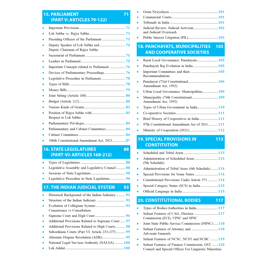 UDAAN (Prelims Wallah Static) Indian Polity For 2025 Exams