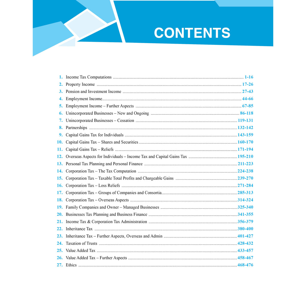ACCA Advanced Taxation(ATX) Concept Book + Question Bank Combo Set of 2 Modules – 2.0