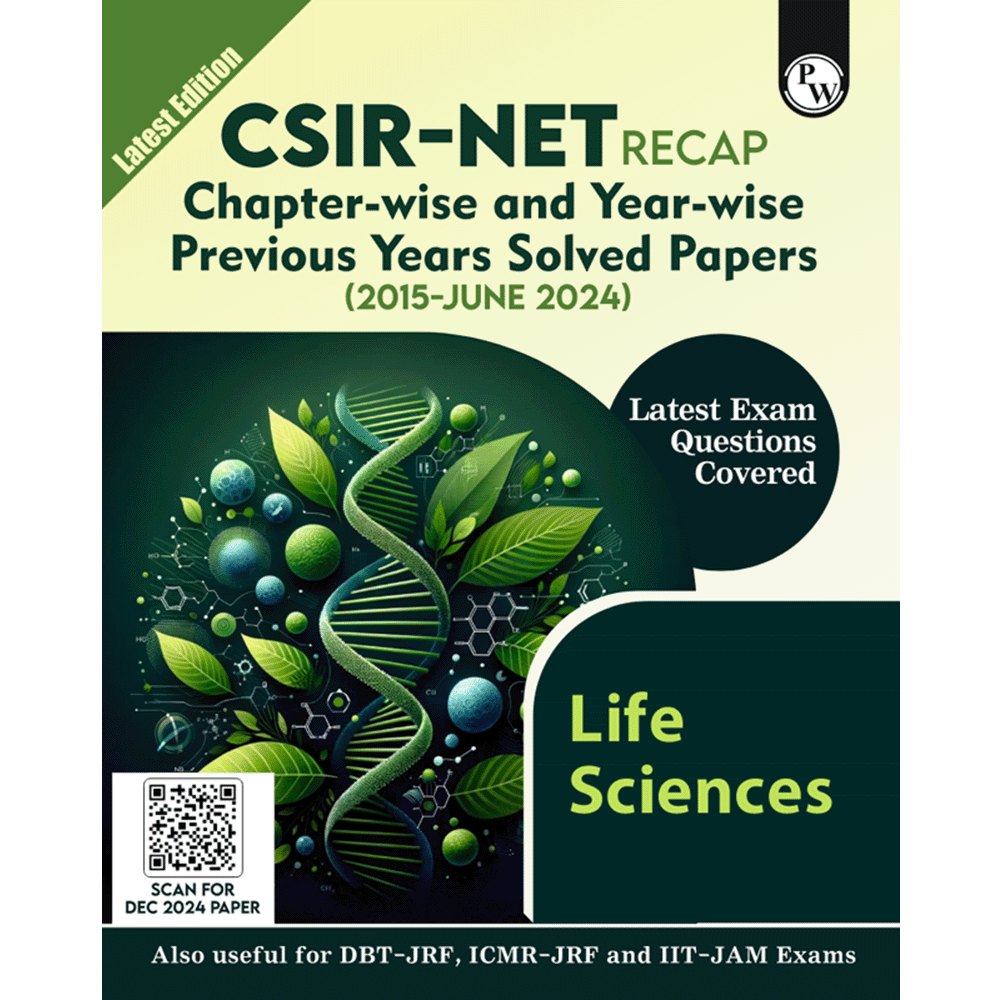 CSIR - NET Recap Life Sciences Chapterwise and Yearwise Previous Years Solved Papers (PYQ) Latest 2015 June 24 Exam Questions Covered l DBT - JRF, ICMR - JRF, IIT JAM Exams