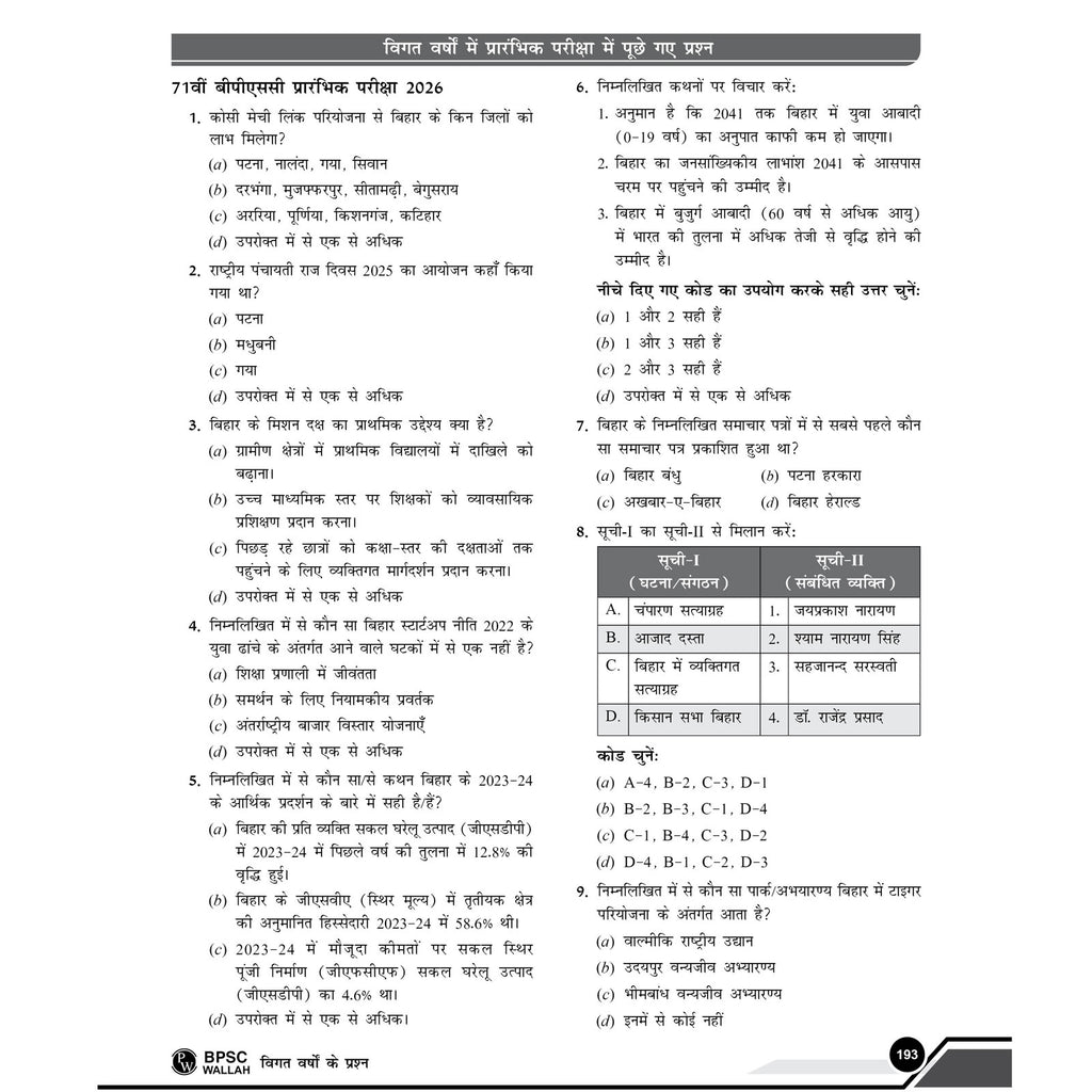 Bihar Special for BPSC By Abhay Pratap Sir Hindi Edition | Detailed Concepts with Mains & Prelims PYQs, Mind Maps & Flowcharts