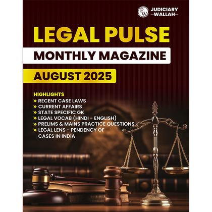 Judiciary Legal Pulse Monthly Magazine August 2025