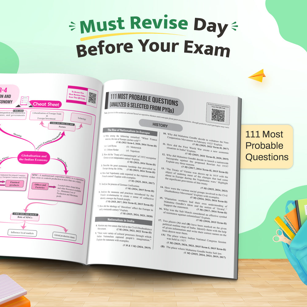 PW CBSE 15 Sample Question Papers Class 10 Social Science For 2027 Board Exam (New Pattern) | CBSE Like Question Booklet and Answer Sheets, Marking Stickers, Mind Maps, Most Probable Questions
